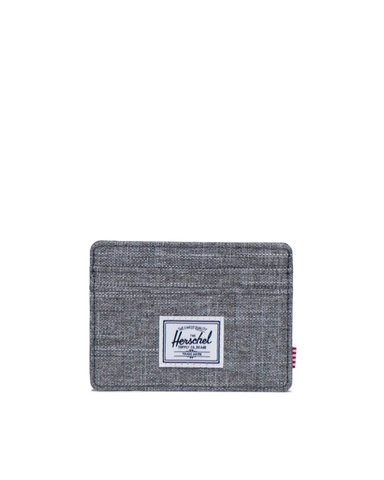 Herschel Charlie Cardholder Wallet - Raven Crosshatch