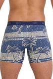 Saxx Quest Quick-Dry Mesh Underwear - Palm Geo - Stone