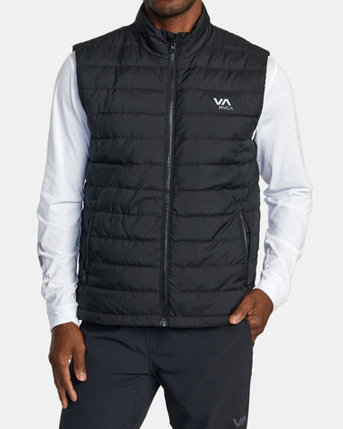 RVCA Mens Packable Puffa Puffer Vest