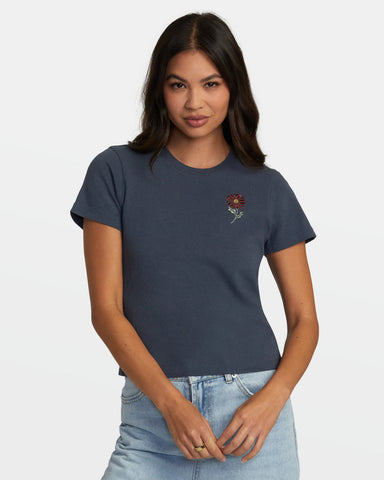 RVCA Womens RVCA Flower Tee