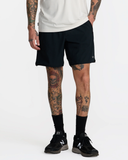RVCA Mens Yogger Stretch 17" Short - Black