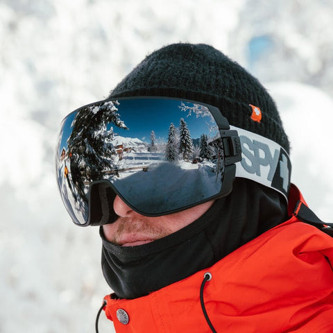 black mirror ski goggles Spy Legacy Snow Goggles