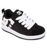 DC Kids Court Graffik Shoe - Black/White