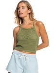 Roxy Womens Malibu Crush Knitted Halter Top