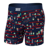 Saxx Vibe Underwear - Santa's Workshop- Navy