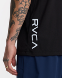 RVCA Mens 2X Short Sleeve Tee - Black