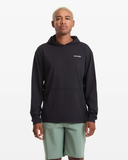 Volcom Mens Pullover Hood Long Sleeve - Black