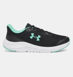 Under Armour Girls UA Pursuit 4 Shoes - Black / Comet Green - 001