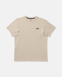 RVCA Mens Sport Vent Short Sleeve Tee - Light Khaki