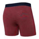 Saxx Vibe Underwear - Mini Stripe- Cherry