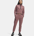 Under Armour Women's UA Unstoppable Fleece Jogger - Maroon Mist / Black - 651