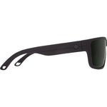 Spy Rocky Sunglasses - SOSI Matte Black - Happy Gray Green