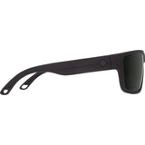Spy Rocky Sunglasses - SOSI Matte Black - Happy Gray Green