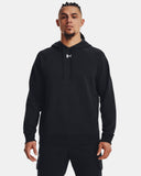 Under Armour Men's UA Rival Fleece Hoodie - Black / White - 001