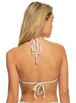 Roxy Tropics Hype Reversible Tiki Tri Bikini Top