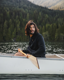 Tentree Mens Reynard Treefleece Zip Hoodie - Meteorite Black