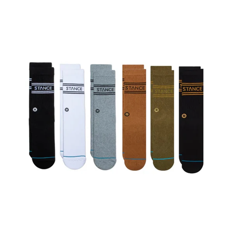 Stance Basic Crew Socks 6 Pack - Multi