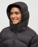 Tentree Womens Harwood Puffer - Meteorite Black