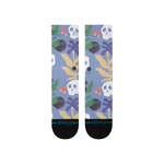 Stance Kids Tropiskull Crew Socks - Stone Blue