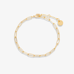 Pura Vida Harper Paperclip Chain Bracelet ~ Gold