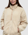 Tentree Womens Kincaid Full Snap - Warm Oak / Birchwood