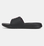 Under Armour Women's UA Ignite Select Slides - Anthracite / Pink Vortex - 016
