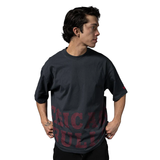 New Era Mens Chicago Bulls Oversized Logo T-Shirt