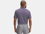 Under Armour Men's UA Playoff Team Stripe Polo - Purple / White - 500
