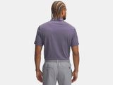 Under Armour Men's UA Playoff Team Stripe Polo - Purple / White - 500