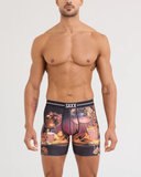 Saxx Volt Breathable Mesh Underwear - DIsco Fries - Maroon