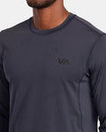 RVCA Mens Sports Vent Long Sleeve Tee