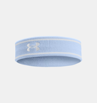 Under Armour Unisex UA Striped Performance Terry Headband - Nimbus Blue / White