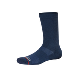 Saxx Mens Whole Package Crew Socks - Navy Heather