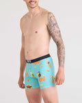 Saxx Volt Breathable Mesh Underwear - Crab Cocktail-Turquoise