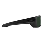 Spy Rebar Sunglasses - Matte Black - Happy Gray Green + ANSI