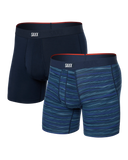Saxx Vibe Xtra (2 Pack) Underwear - Surge Spacedye/Navy