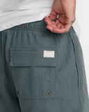 RVCA Mens Sands Elastic 17" Shorts - Balsam Green