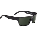 Spy Rocky Sunglasses - SOSI Matte Black - Happy Gray Green