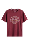 Volcom Mens Walker SS Tee - Merlot