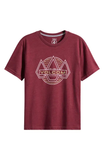 Volcom Mens Walker SS Tee - Merlot