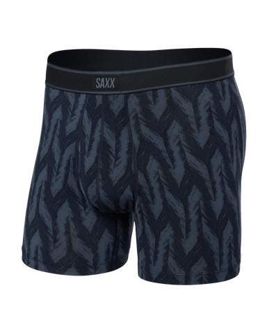 Saxx Daytripper Underwear - Ikat Chevron - Deep Navy