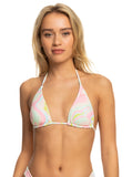 Roxy Tropics Hype Reversible Tiki Tri Bikini Top