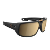 Spy Mainline Sunglasses - Matte Black - Happy Gold Mirror + ANSI