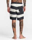 RVCA Mens Main Tower TJP Boardshort Trunk 18" - Pirate Black