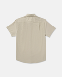 RVCA Mens That'll Do Stretch Short Sleeve Shirt - Vintage Khaki