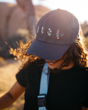 Tentree Spring Flora Peak Hat - Graphite Light Moss