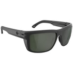 Spy Overhaul XL Sunglasses - Matte Black - Happy Gray Green + ANSI