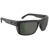 Spy Overhaul XL Sunglasses - Matte Black - Happy Gray Green + ANSI