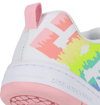 DC Kids Court Graffik Shoe - White/Pink