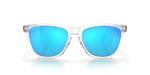 Oakley Frogskins™ Sunglasses - Crystal Clear W/ Prizm Sapphire